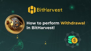 Withdrawal in BitHarvest. How to perform Withdrawal in BitHarvest! #BitHarvest #withdrawalBitHarvest