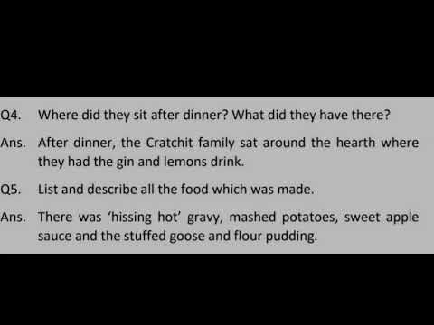 Christmas with the Cratchits : Question-Answers Part-2