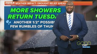 Cloudy and cooler Monday kicks off mild, damp week
