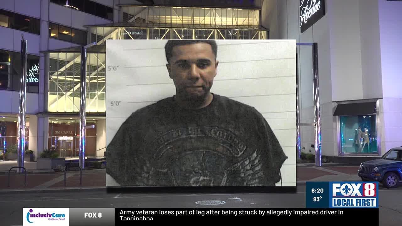 Man accused of hitting NOPD officer with car held without bond - YouTube