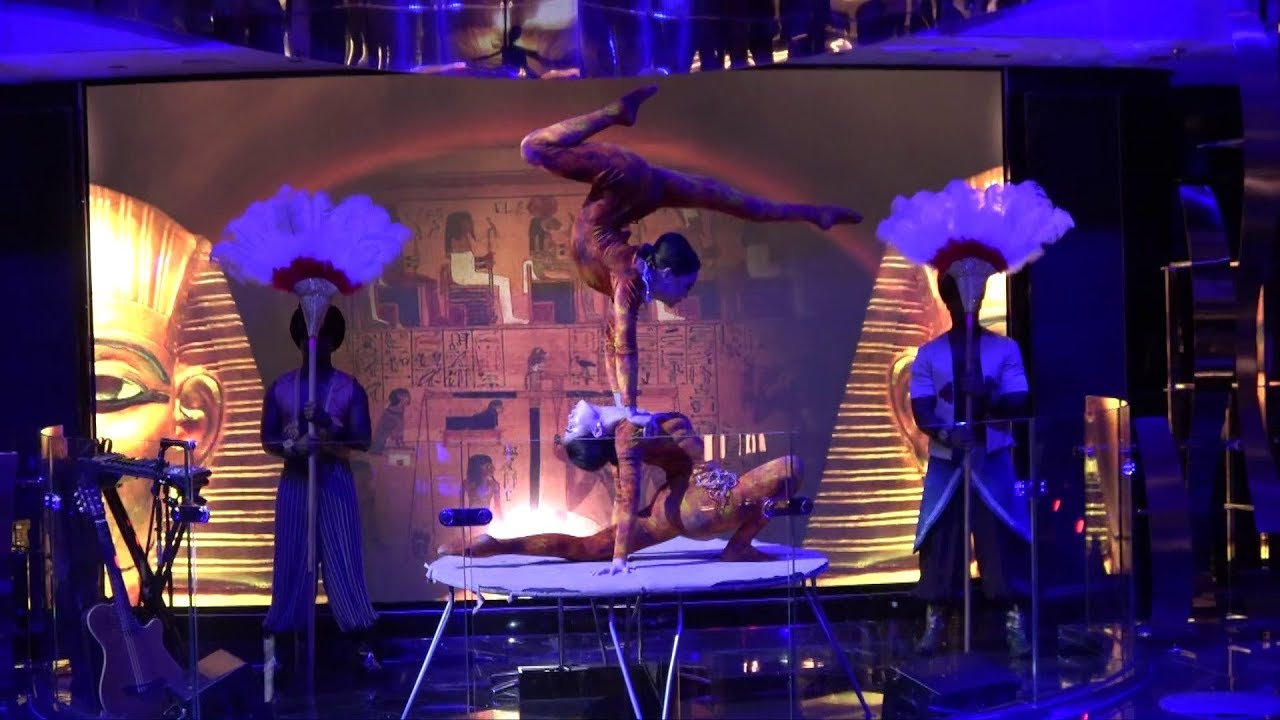 MSC Seaside: Atrium Moment - Ancient Egypt Revisited