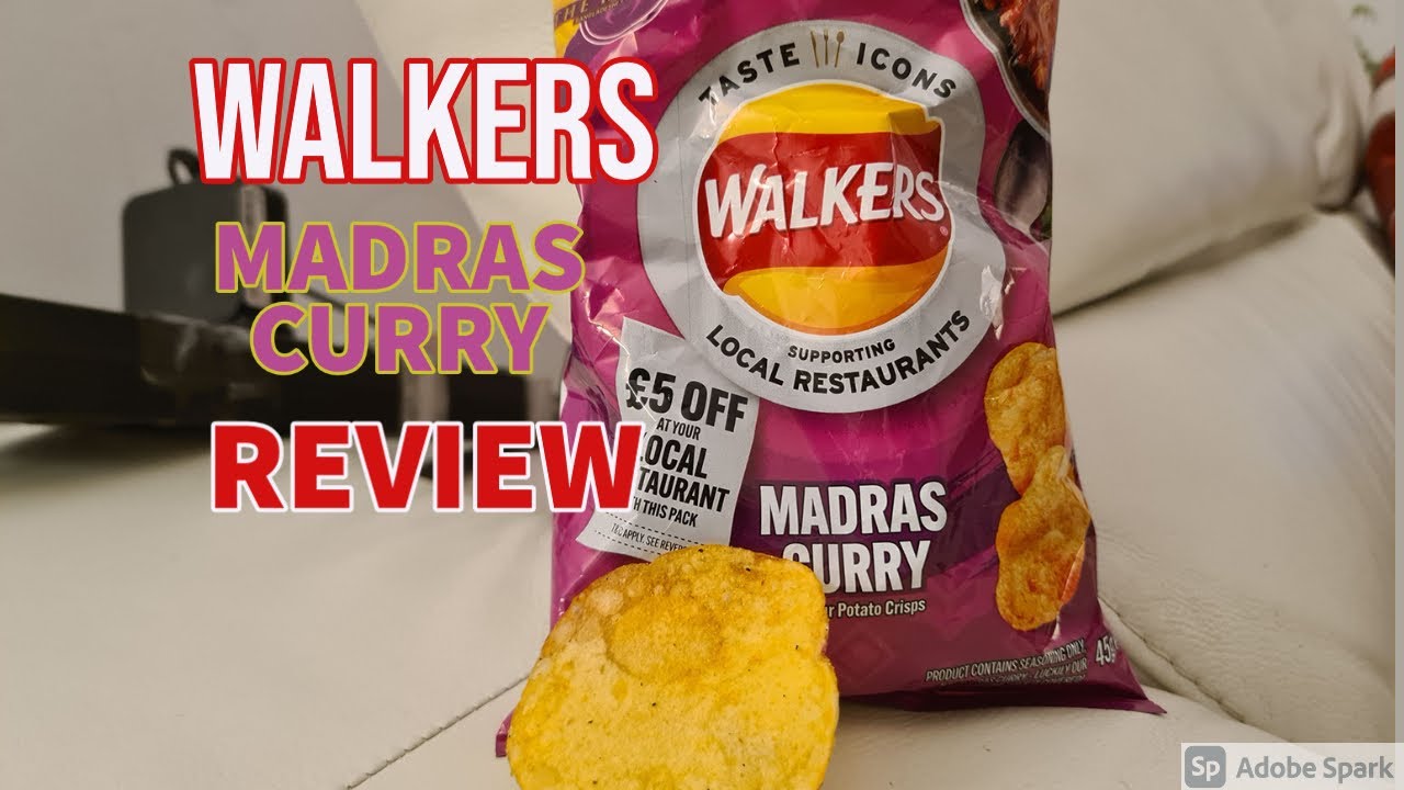 Walkers Madras Curry Crisps YouTube