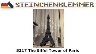 Wange 5217 The Eiffel Tower of Paris France Building Block Set 976pcs