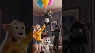 Funny Cat Birthday Gone Wrong Luna Vs Shadow Pixar Style Short Film