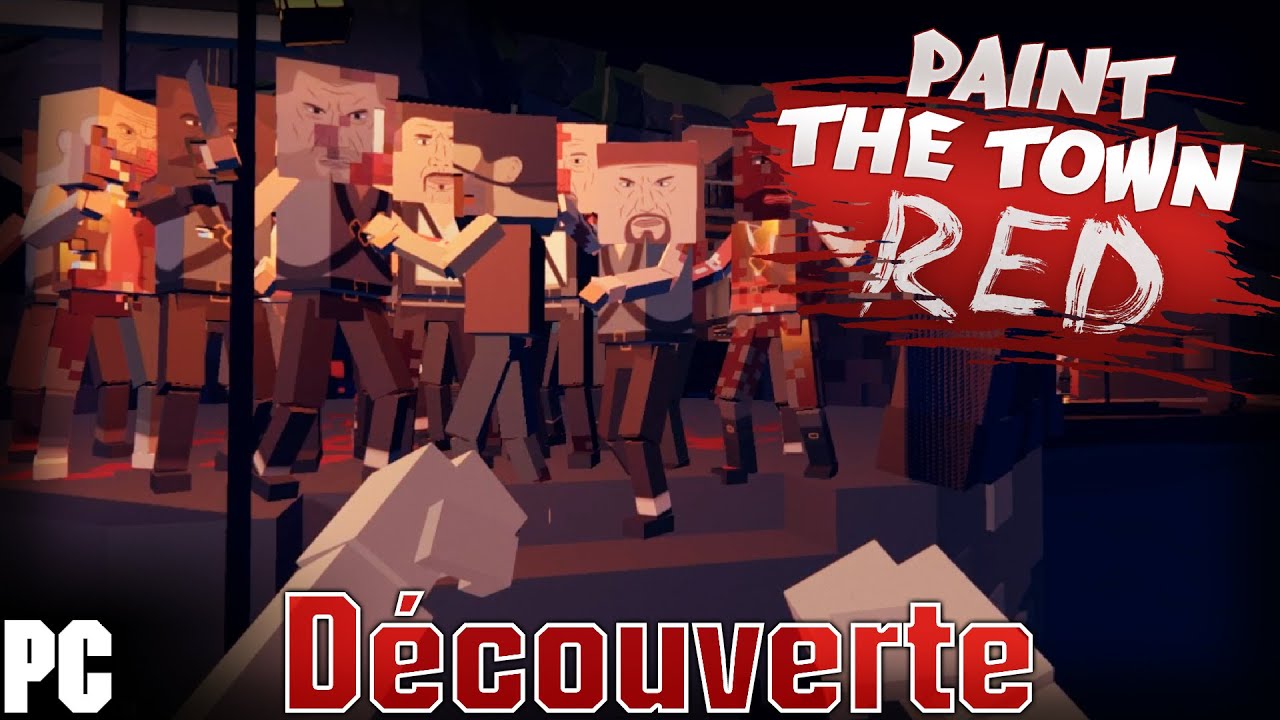 Paint the town red game bar fight famchlist