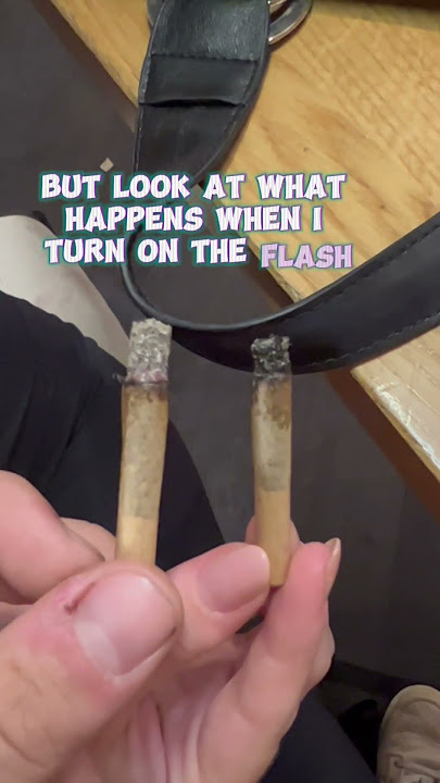 White Ash VS Black Ash. Flash Vs No Flash
