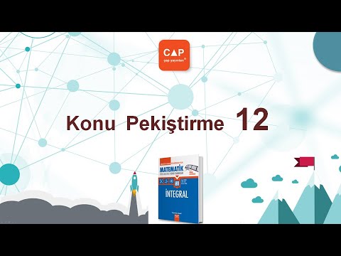 Çap Yayınları İntegral Konu Anlatımlı Soru Çözümleri - (Sayfa 48) Konu Pekiştirme 12