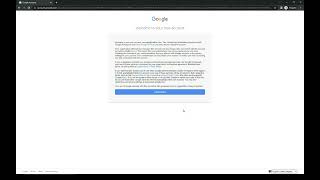 Google Workspace First Time Setup