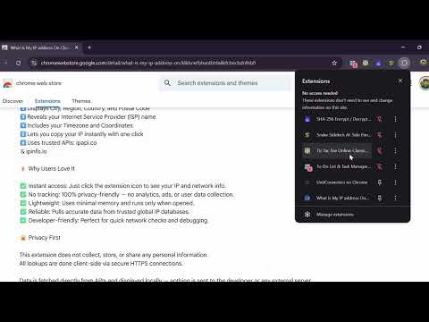 What Is My IP address On Chrome video preview 2