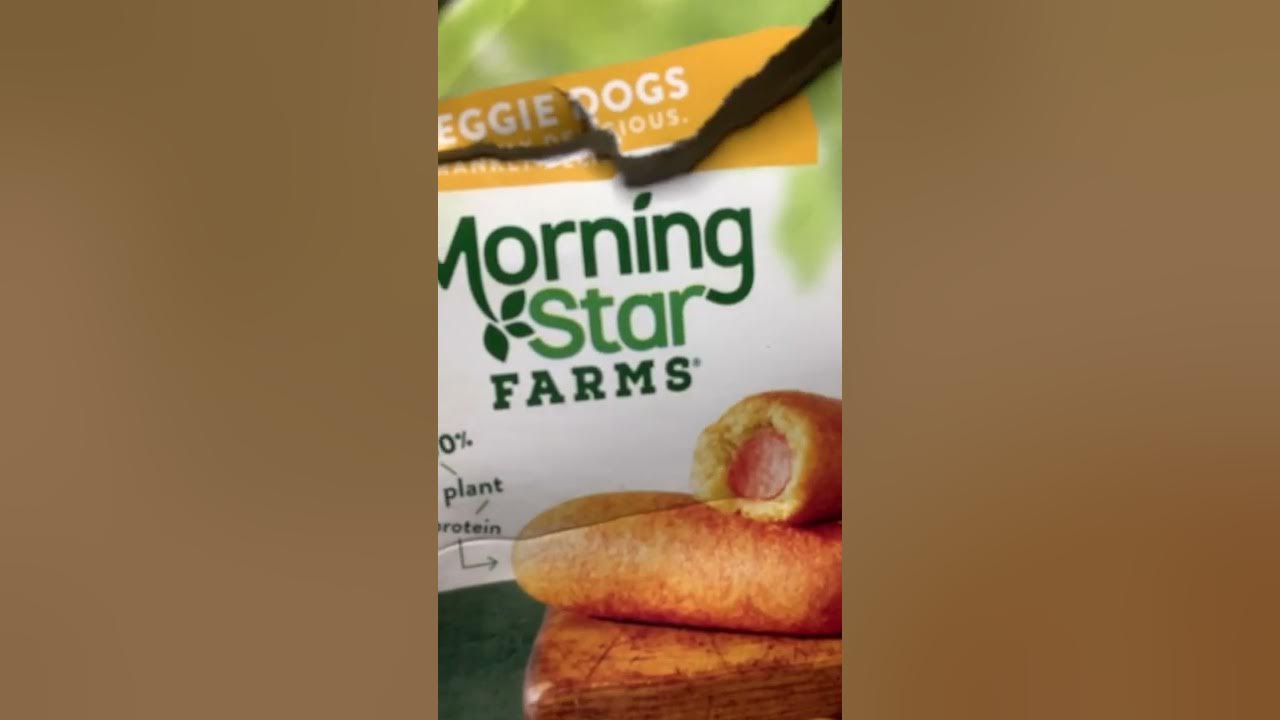Morning Star Veggie Corn Dogs are 100 plant based and delicious! Part