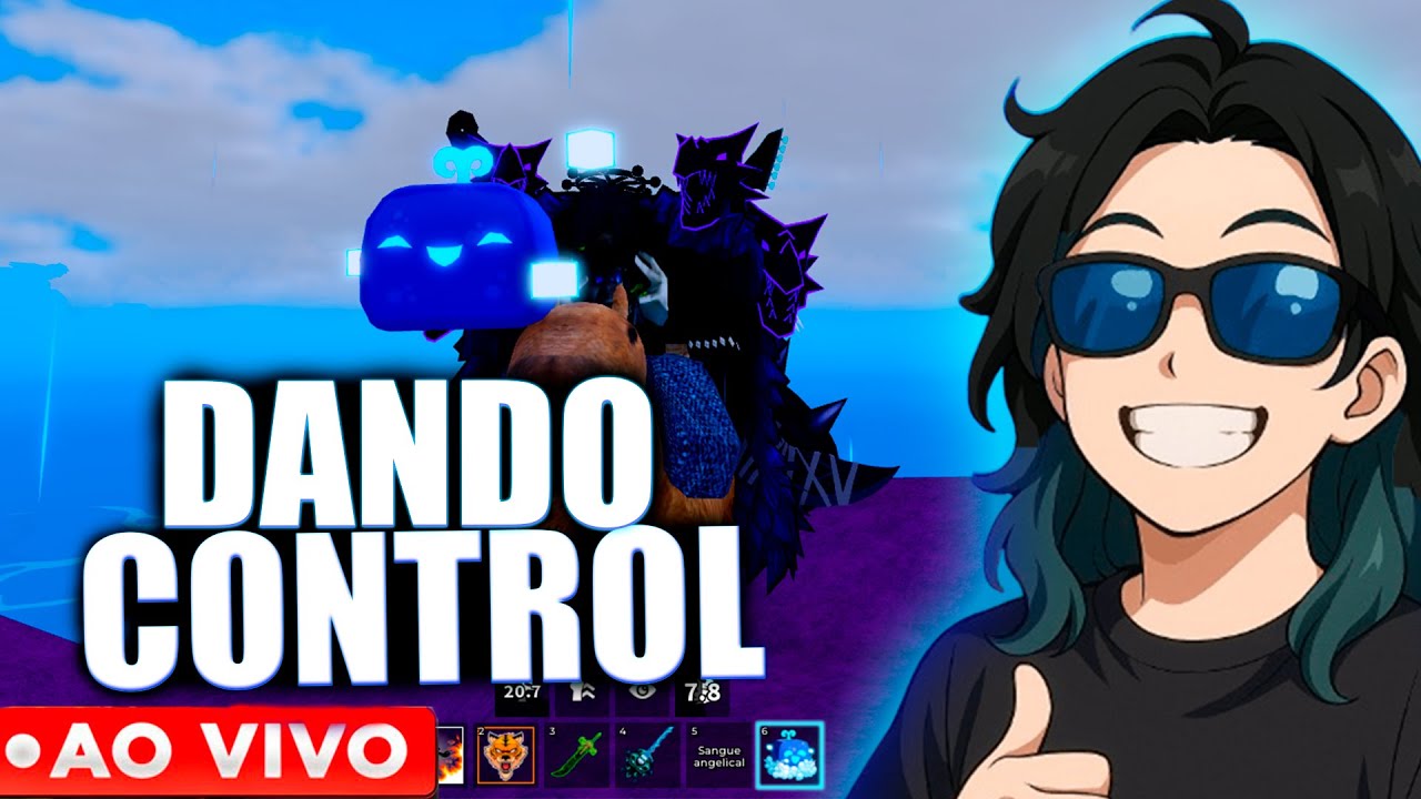 AO VIVO🔴DANDO CONTROL REWORK PARA INSCRITOS BLOX FRUITS E MAIS JOGOS ...
