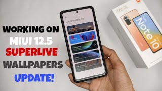 Install MIUI 12.5 SuperLive Wallpaper ft. Redmi Note 10 Pro/Pro Max & Other Device ⚡⚡ screenshot 4