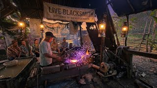 LIVE BLACKSMITH – Exquisite blacksmithing artistry