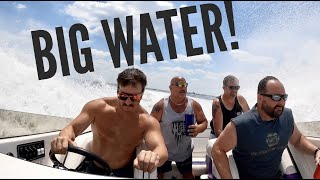 BOAT LAUNCH CHRONICLES! BOATING ON BARNEGAT BAY AND BARNEGAT INLET!