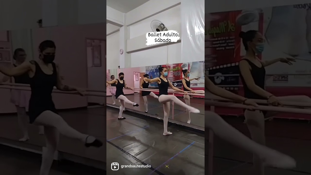 Rond de Jambe a Terre Ballet Adulto Grand Sauté Studio YouTube