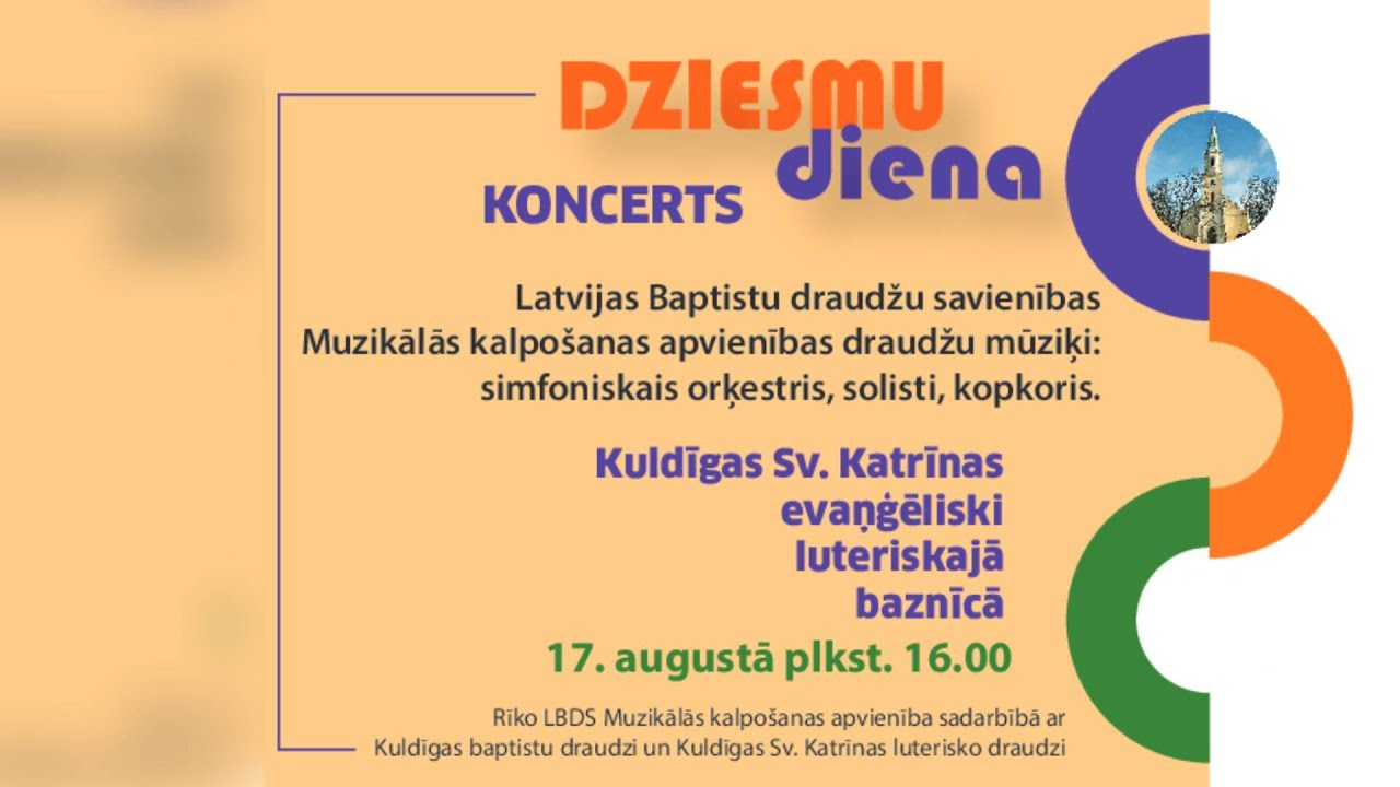 MKA Dziesmu diena Kuldīgā | 17.08.2024