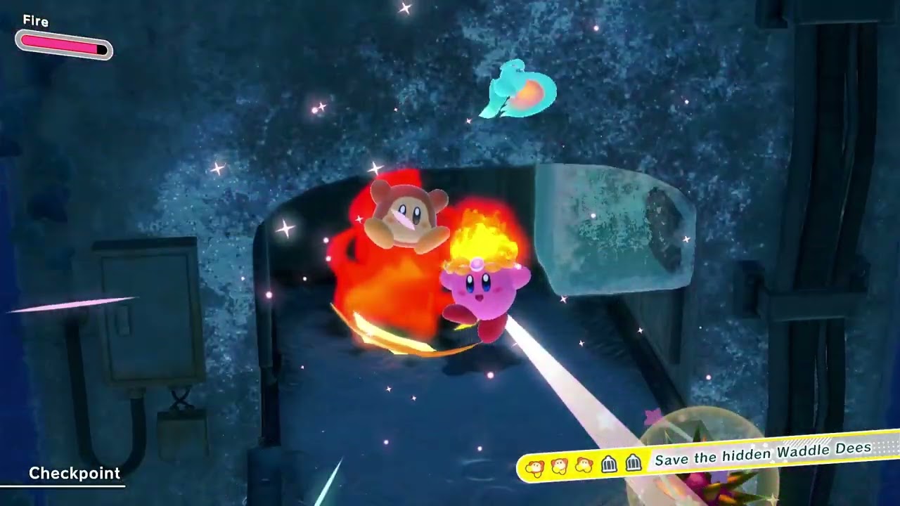 Windy, Freezing Seas 100% - Kirby And The forgotten Land 1080p - No Commentary / part 19