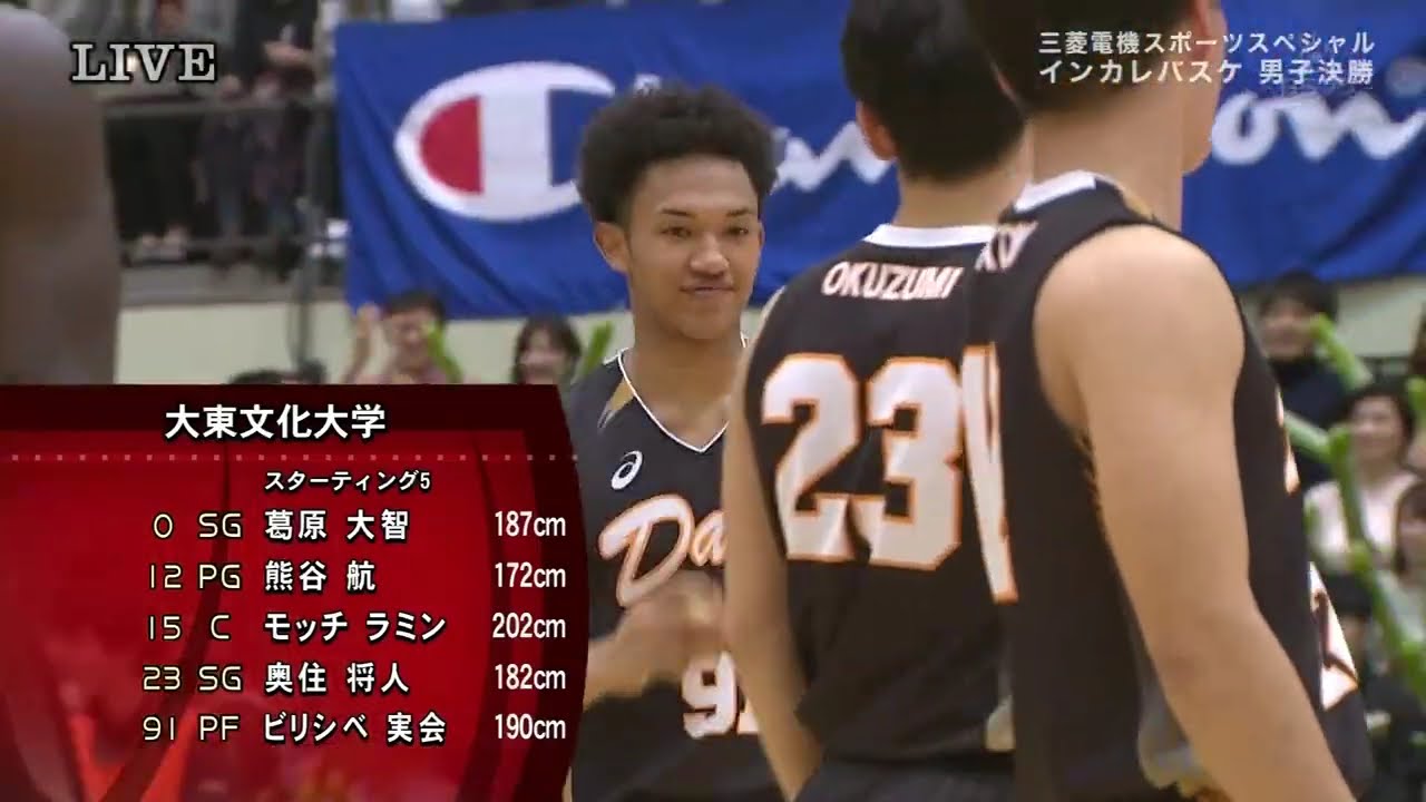 【メンバーシップ限定完全版】2017年　第69回インカレ男子決勝戦　筑波大学vs大東文化大学