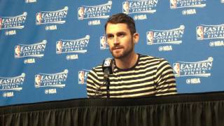 Kevin Love says he's not thinking about 2015 run in with Kelly Olynyk