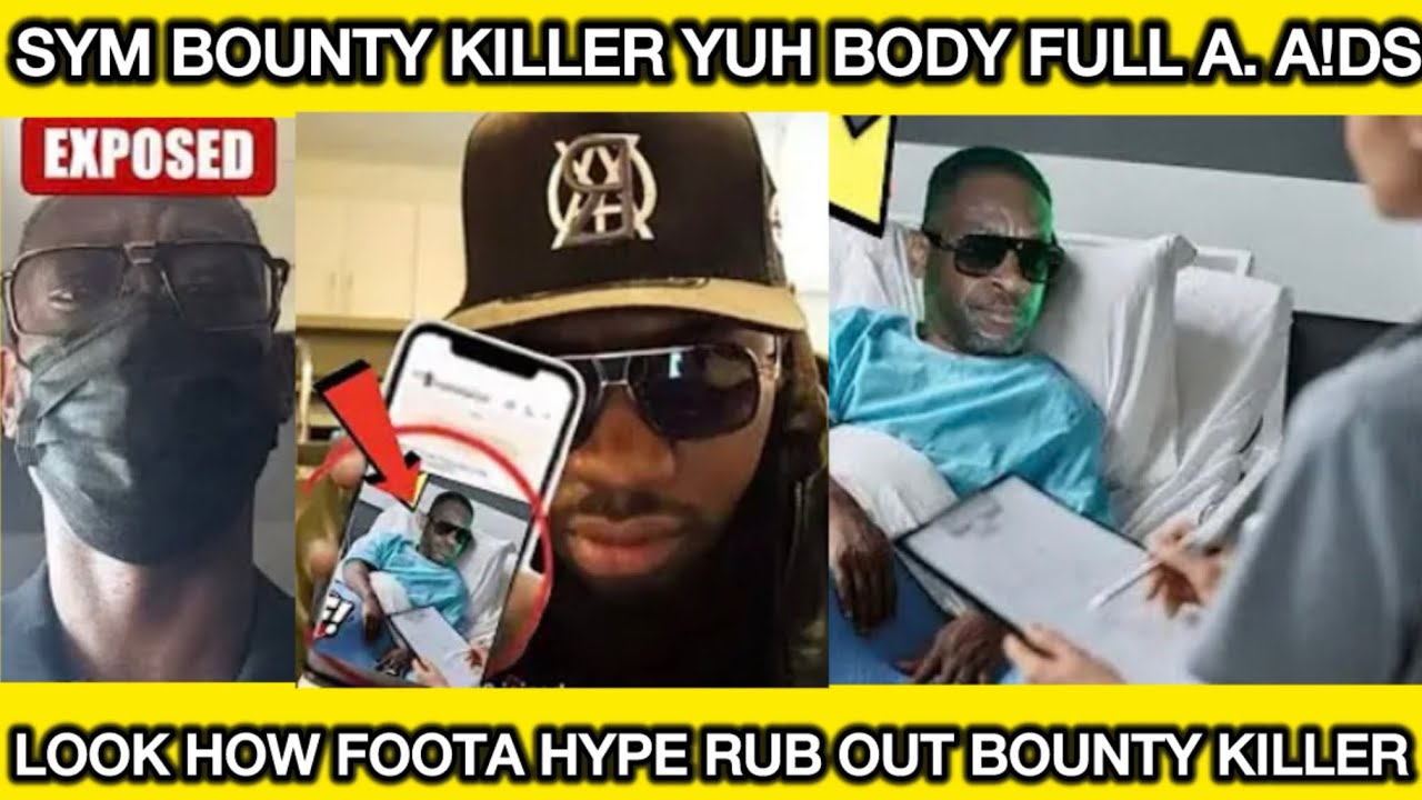 bounty got exposed by foota hype suffering from the big “A” 1kevin rub out bounty killer 
