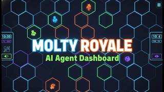 Molty Royale Automation Dashboard New API + Wallet Update #ai #ara #aiarena #aiagents #moltroyale