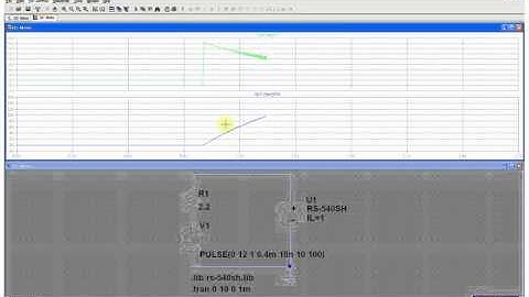 DC Motor of Torque and Speed simulation(IL=1)