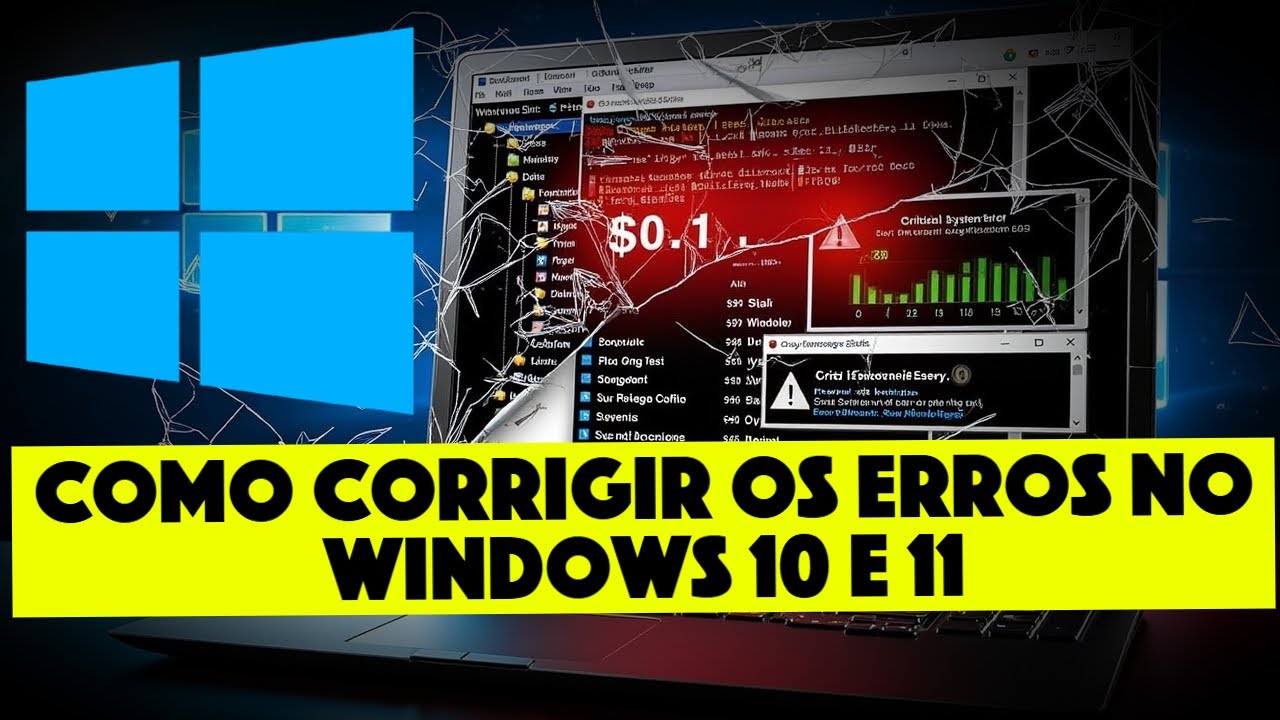 Como ENCONTRAR e CORRIGIR ERROS do WINDOWS 10 e 11 - YouTube