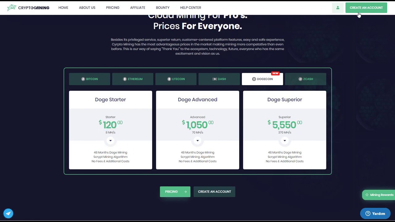 Crypto-Mining | BEST OF 2020 BTC DASH ETH DOGE LTC  Mining | Earn Free Crypto From Bounty Program