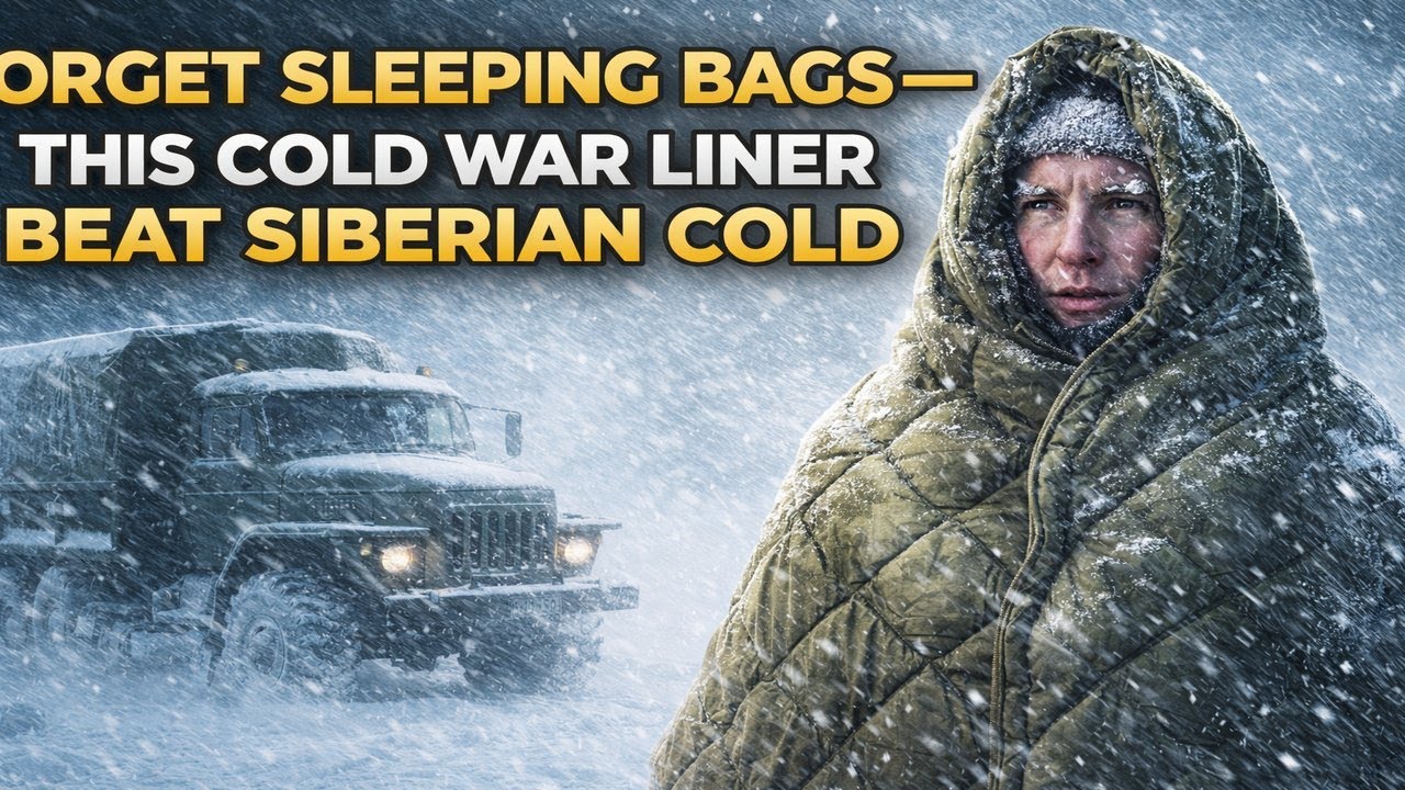 Forget Sleeping Bags — This Cold War Liner Beat Siberian Cold