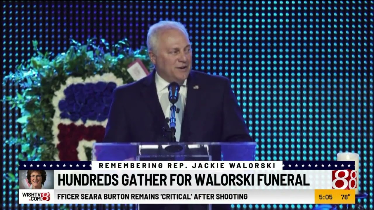 Hundreds gather for Walorski funeral