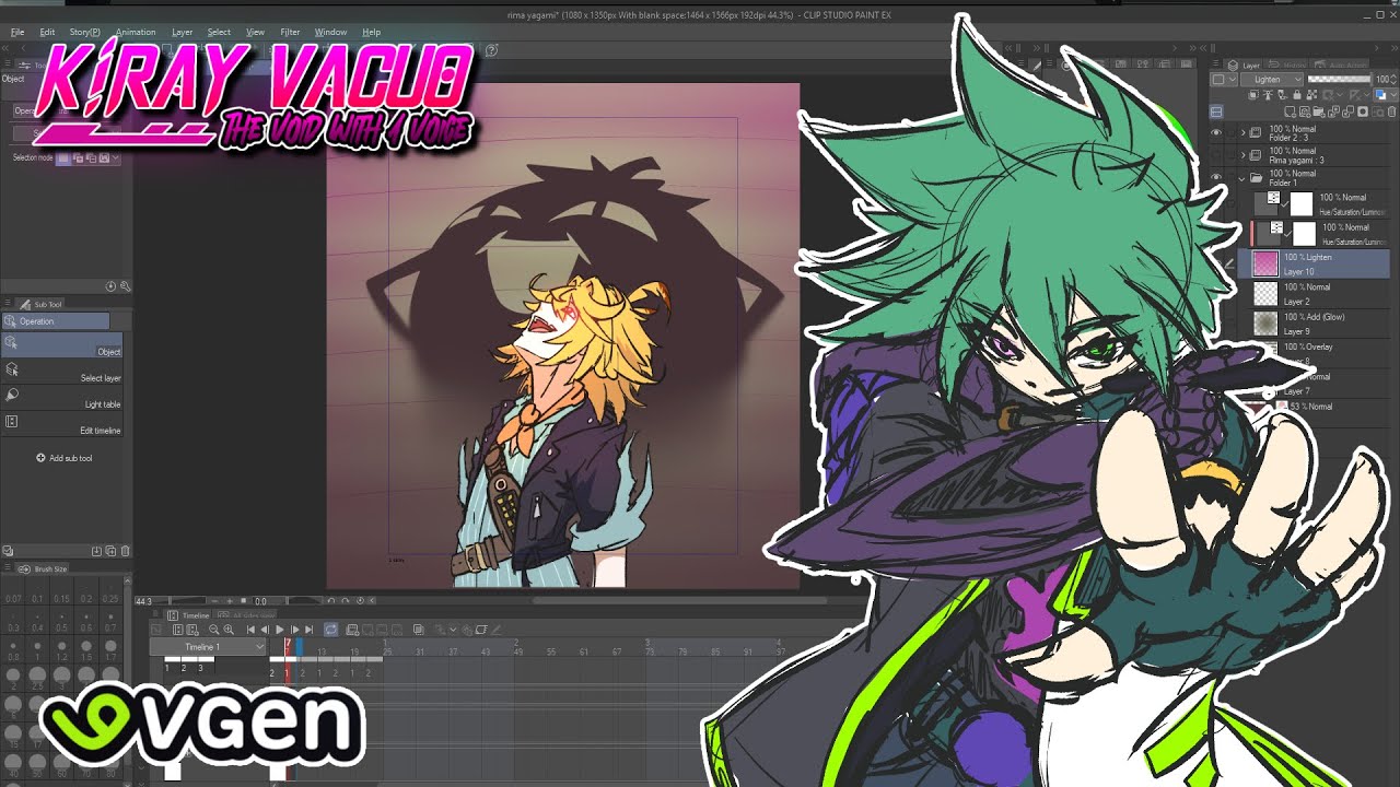 🎨【 Support Small Artist】New year Stream is time to start "working!"