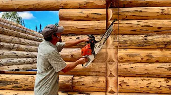 Complex Interior Framing Complete — Roof Boards Finally Arrive From Idaho