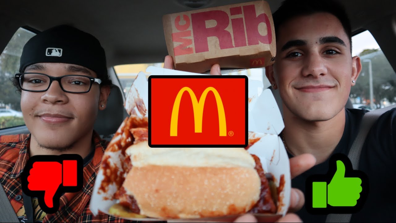 The McDonalds McRib Is BACK!! | FULL SANDWICH REVIEW 2020