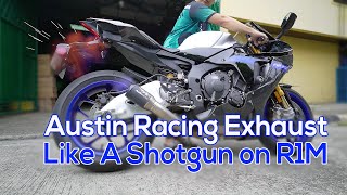 2022 Yamaha R1M Walkaround / 1st Ride / AR Exhaust Sound Check