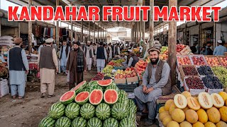 Kandahar Fruit Market Tour | Prices & Trading