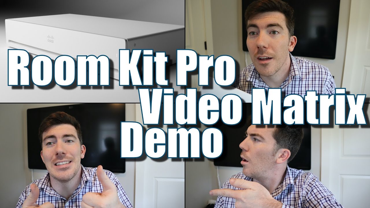 Cisco Webex Room Kit Pro Video Composition Video Matrix Demo YouTube
