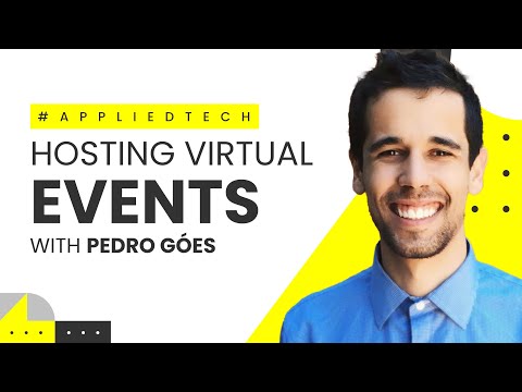 Host a Virtual Meeting or Event Using Video Technology with Pedro Góes of InEvent