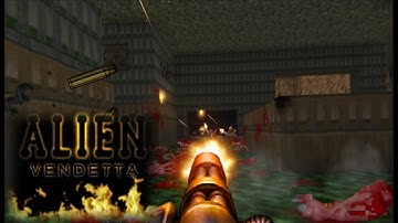DOOM II with Project Brutality [Alien Vendetta] Level 02 Rusty Rage