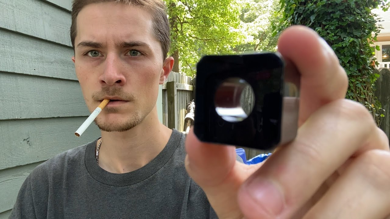 Using a CIGARETTE SNUFFER for the First Time YouTube