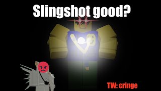 Using Slingshot in Ham's tourney [TW: very cringe] | Super Doomspire Roblox