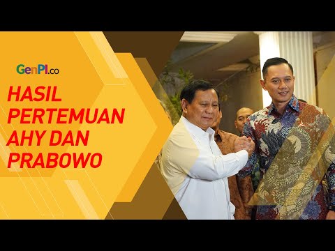 Prabowo Beberkan Hasil Pertemuannya dengan AHY