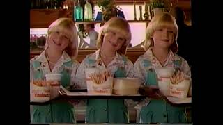 Hardees Triplets Commercial 1986