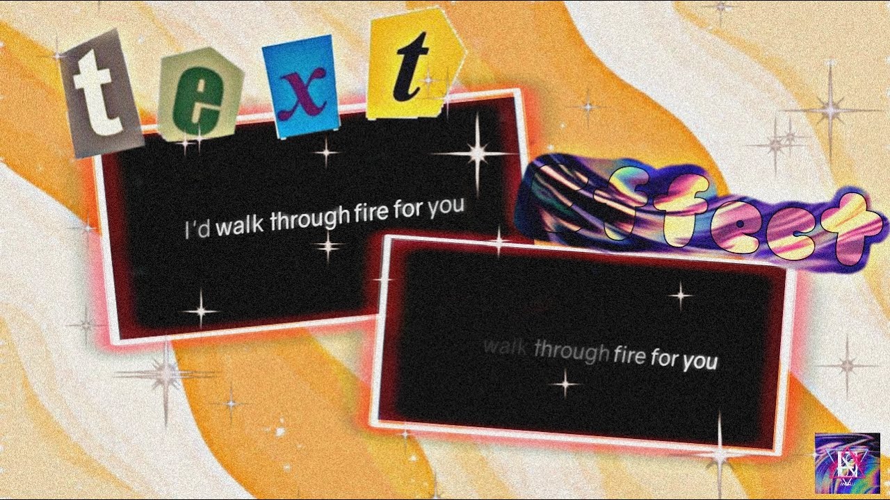 Text Effect for Clean Edit | Alight Motion