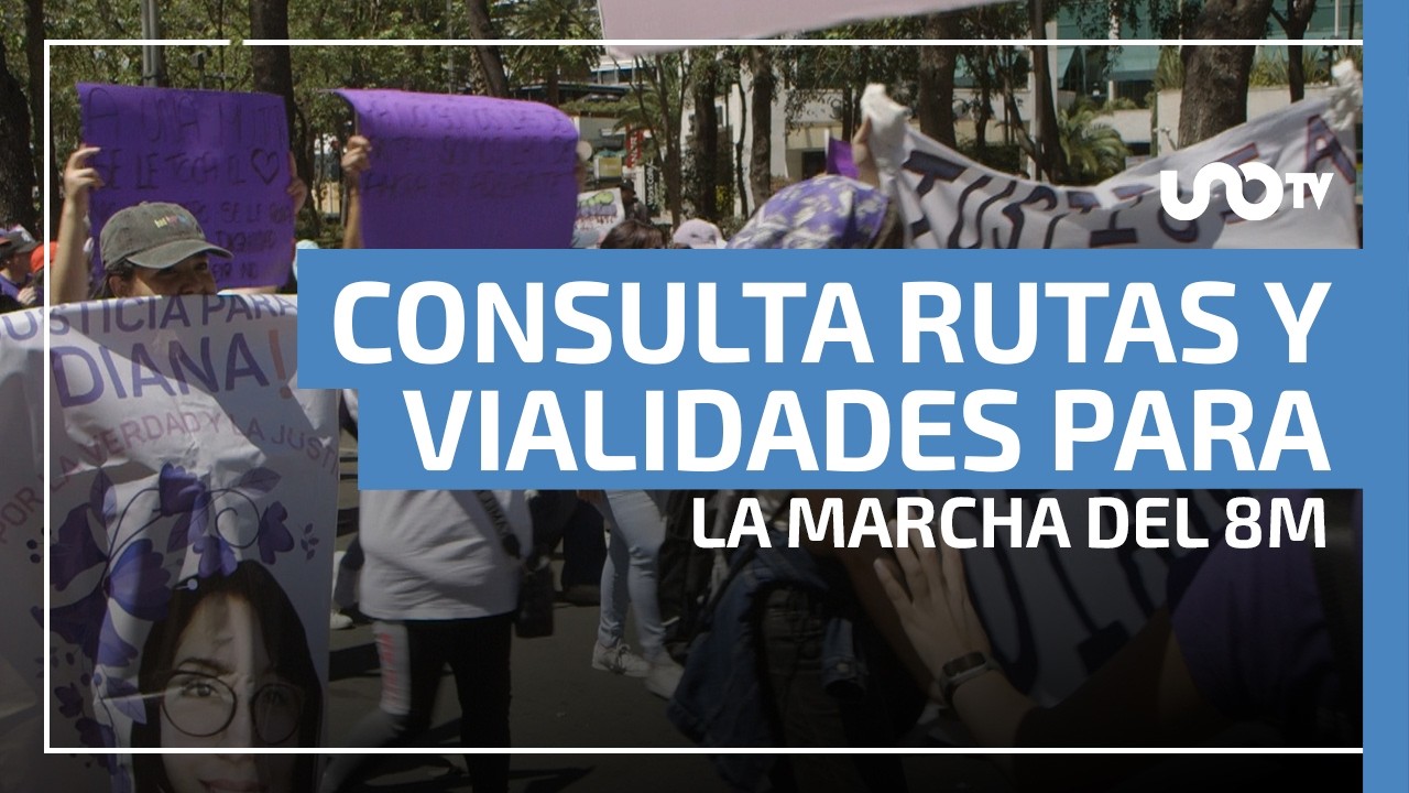 Marcha 8M en CDMX: lista de calles y avenidas cerradas este 8 de marzo ...