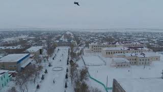 Видеосъемка с квадрокоптера (дрона) Dji Mavic Air  АУЛИЕКОЛЬ Студия Планета