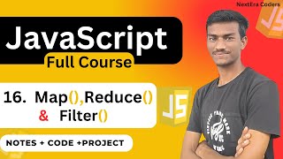 Master JavaScript Array Methods: map(), reduce(), filter() with Examples | JavaScript Full Course.