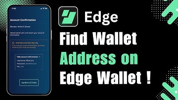How to Find Your Bitcoin Wallet Address on Edge Wallet ! 2025