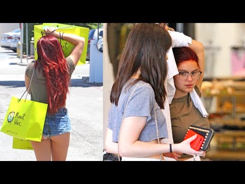 ariel-winter-wears-short-shorts-on-shopping-spree
