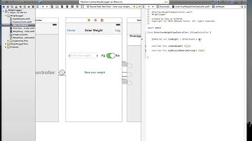 Swift - Weight Logging App (w/ CoreData): Part 1