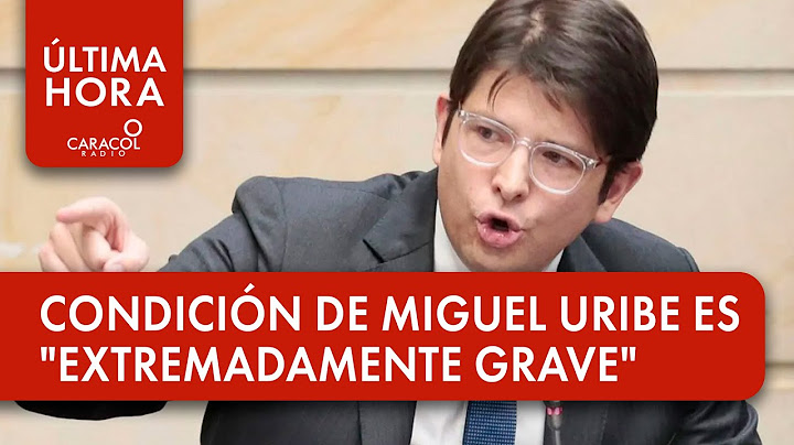 Condición de Miguel Uribe es "extremadamente grave" | Última Hora Caracol
